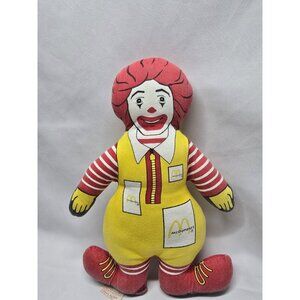Vintage 1984 McDonald’s Ronald McDonald Plush Doll 12”